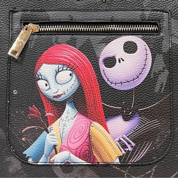 Disney Nightmare Before Christmas Crossbody Shoulder Bag NWT WondaPOP Designer - Picture 3 of 10